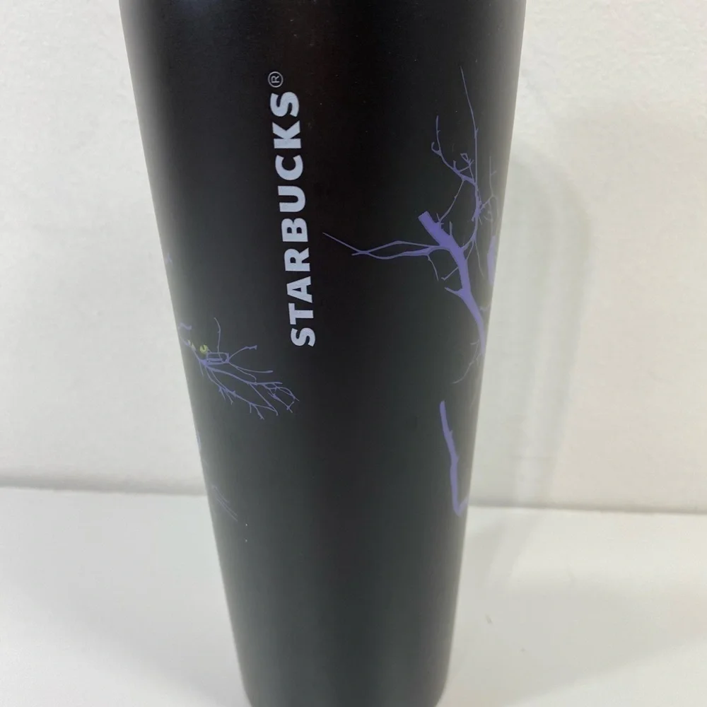 Starbucks Limited Edition Tumbler Halloween Fall 2022 Ravens Moon‎ 24oz